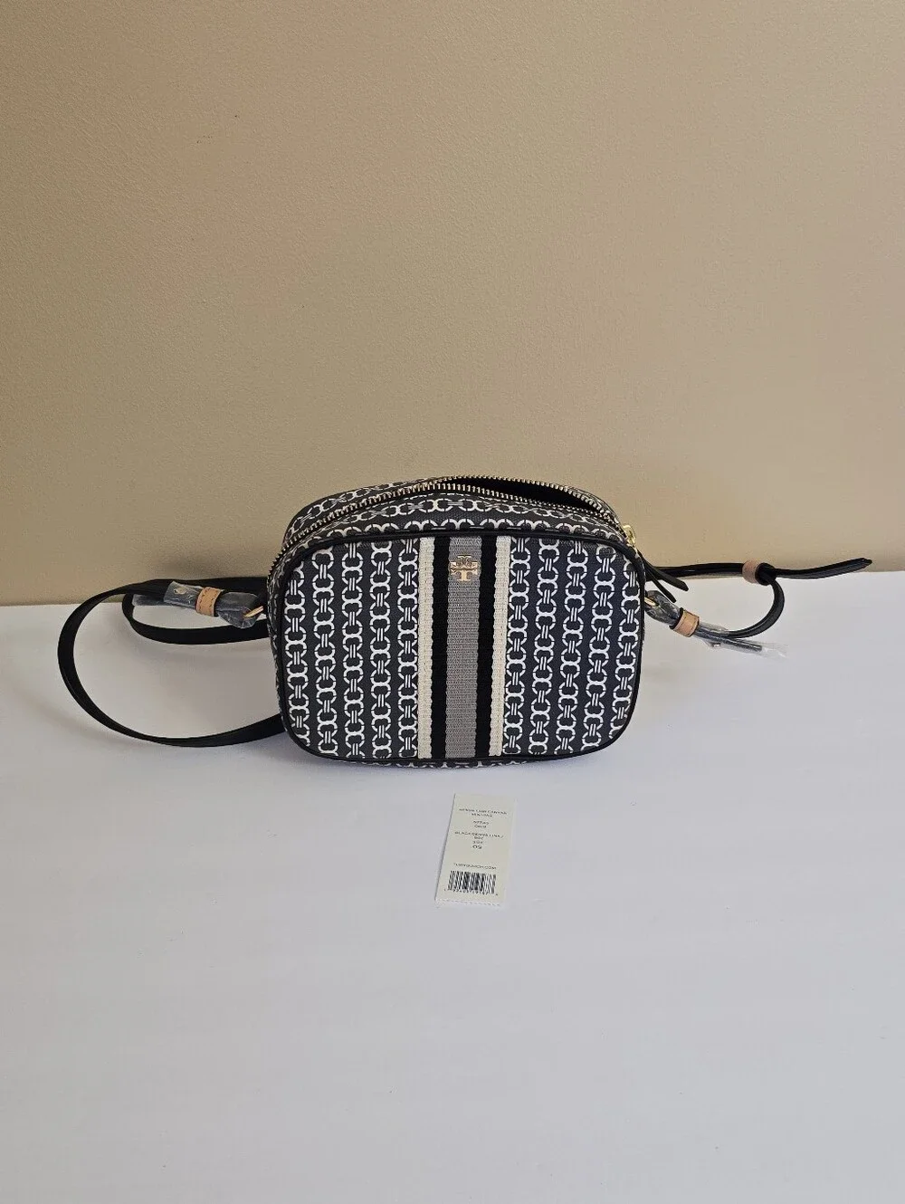 Tory Burch Women's Gemini Link Canvas Mini Bag